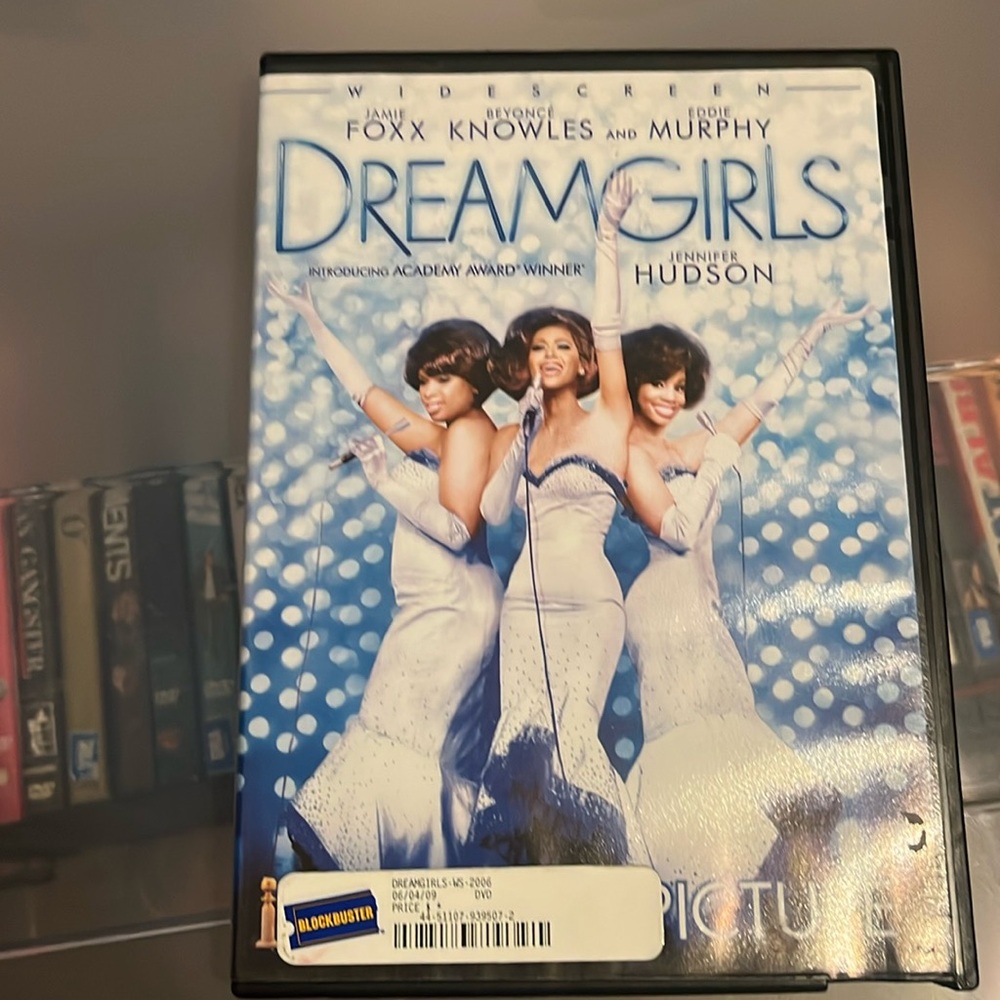 Dream girls dvd *free with purchase